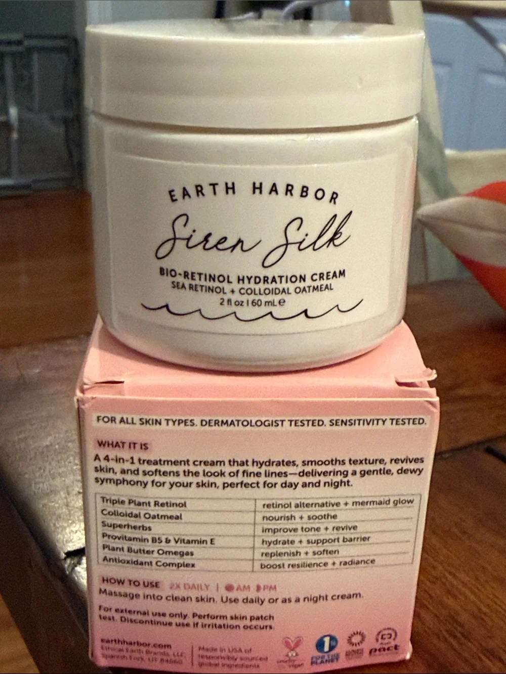 Siren Silk Bio-Retinol Hydration Cream - Pink